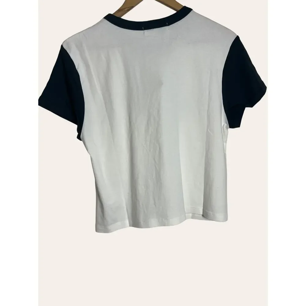 Daydreamer High Frequency Graphic Colorblock Crewneck T-Shirt Size XL